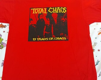Total Chaos Punks Not Dead Promo Shirts