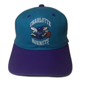 Vintage Charlotte Hornets snapback hat cap Twins 90s