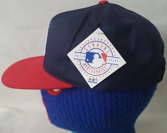 Vtg Atlanta Braves Deadstock snapback hat with tags baseball cap