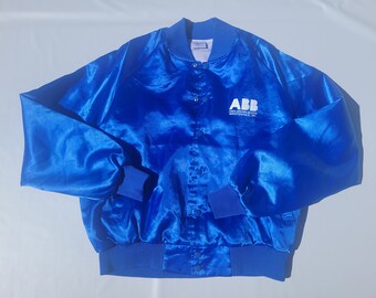 Vintage Arbeitskleidung Satinjacke 1991 Diamond Energy Project