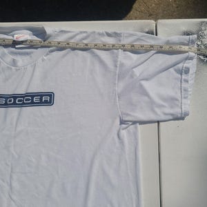 Vintage 90s Nike Soccer t-shirt White Tag image 7