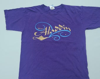 Vtg  Disney Aladdin baby tee cropped shirt