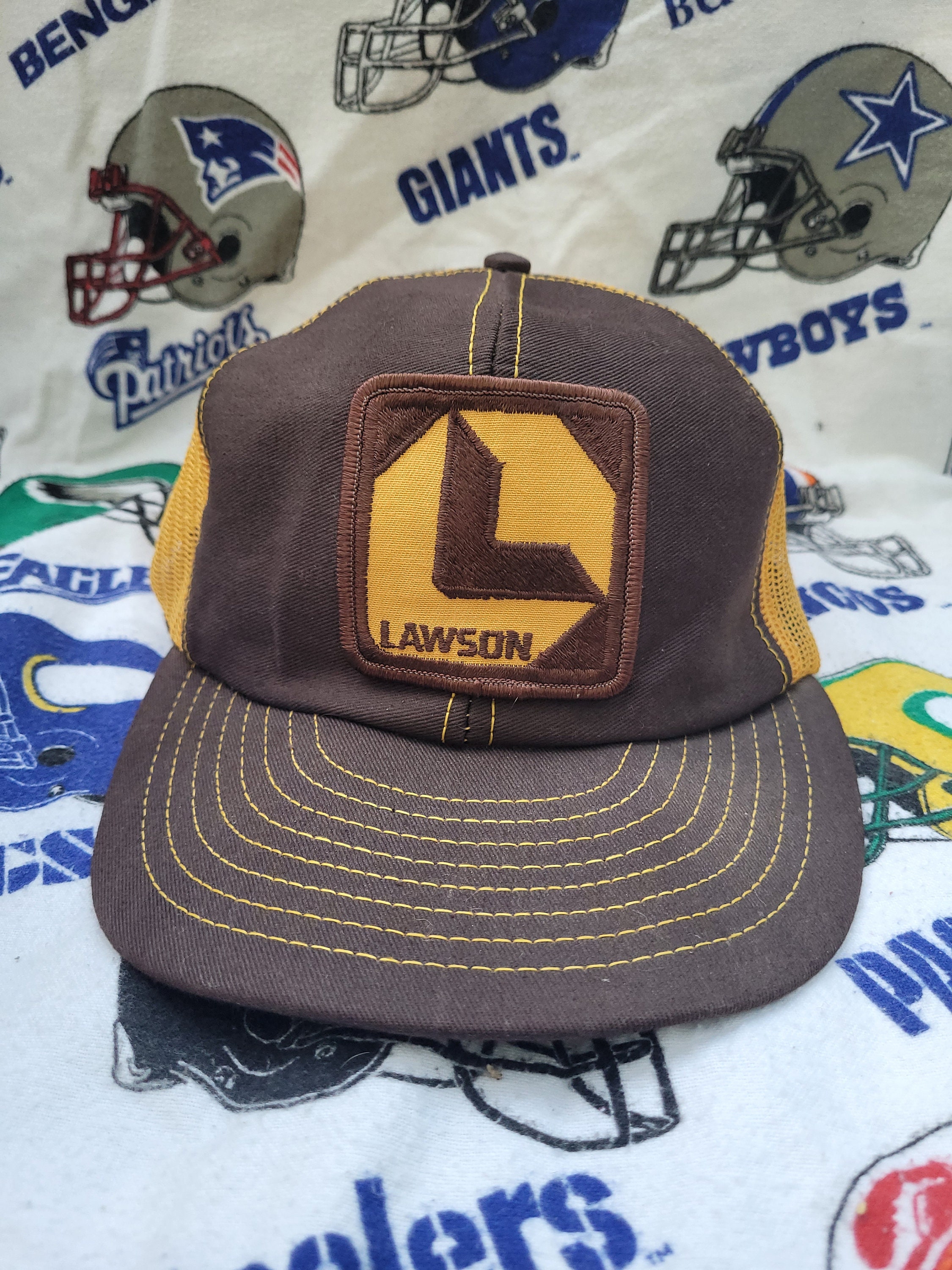 Vintage RARE Lawson Trucker Patch Mesh Louisville Hat Cap Vtg