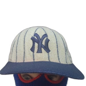 Vintage American Needle Wool New York Yankees Pin Stripe  display picture 1