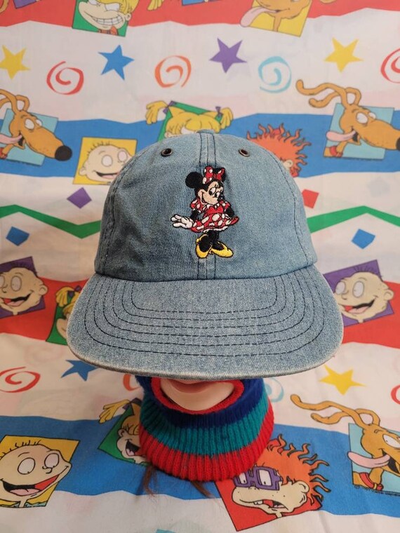 Vtg Minnie Mouse Walt Disney Dad Hat 