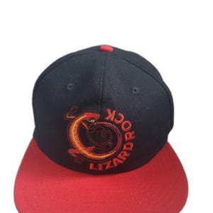 Marlboro Adventure Lizard Rock Leather strapback hat