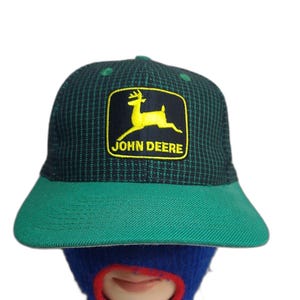 Vintage Logo Athletic John Deere hat