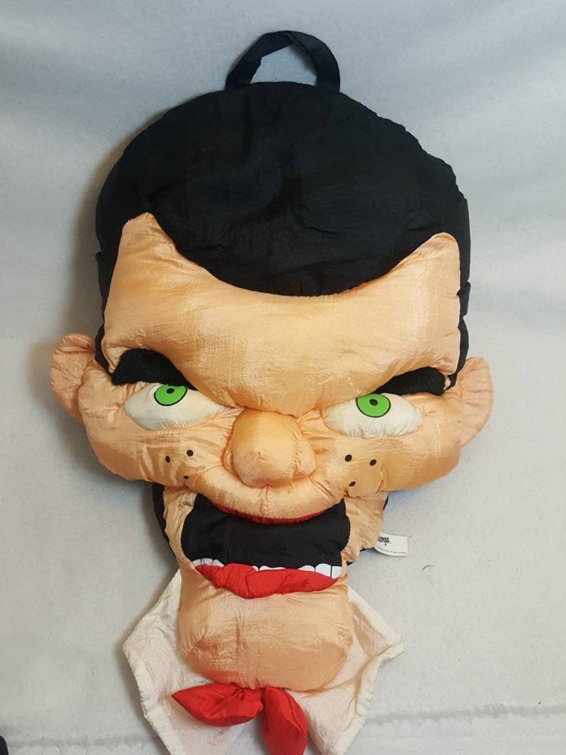 Vtg Goosebumps  Slappy the Dummy plush  90s book Movie horror image 0