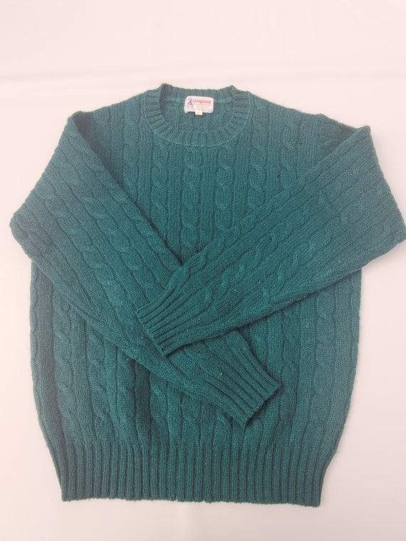 Vtg Clansman Shetland Wool Sweater - image 2