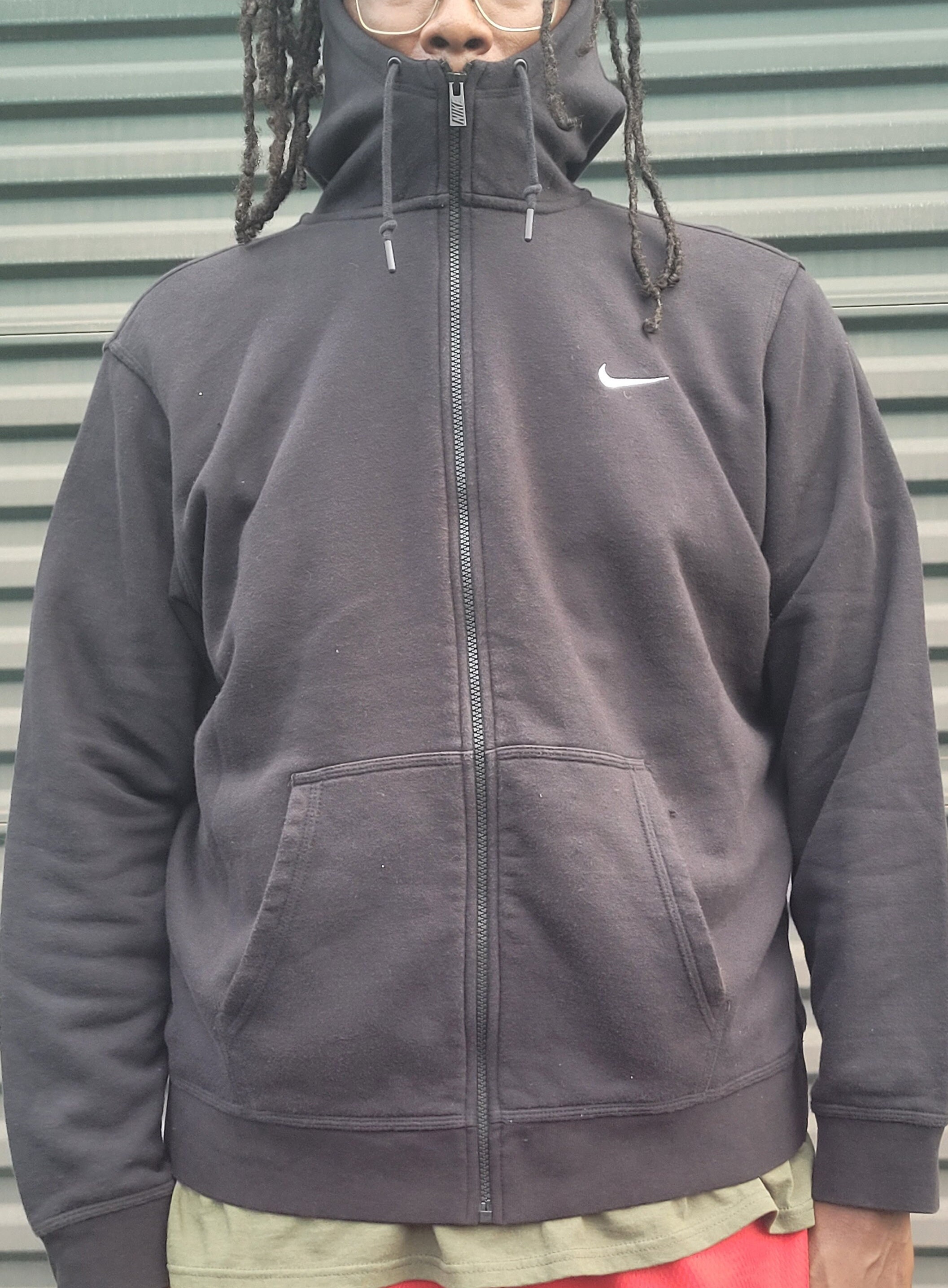 retro nike zip up hoodie