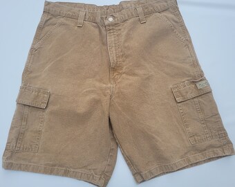 Vtg Faded Glory Cargo Jean Shorts Jorts