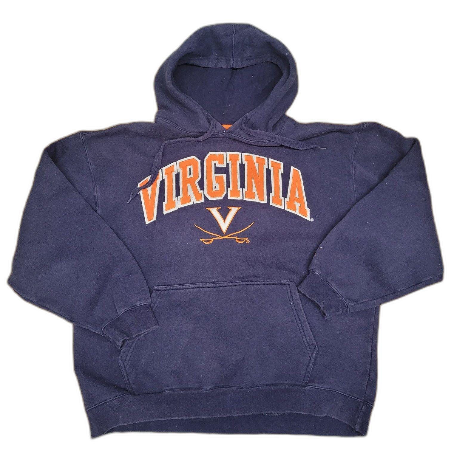 【古着】University of Virginia sweat ネイビー Vintage Uva Sweatshirt - Etsy