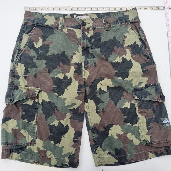 Vintage LRG  Woodland Camo Cargo  Shorts