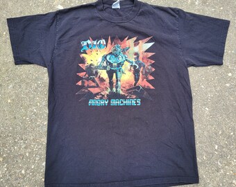Vintage DIO Angry Machines Band Tour tee Shirt