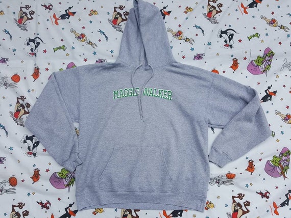 Vtg Maggie Walker School hoodie sweatshirt sz LG