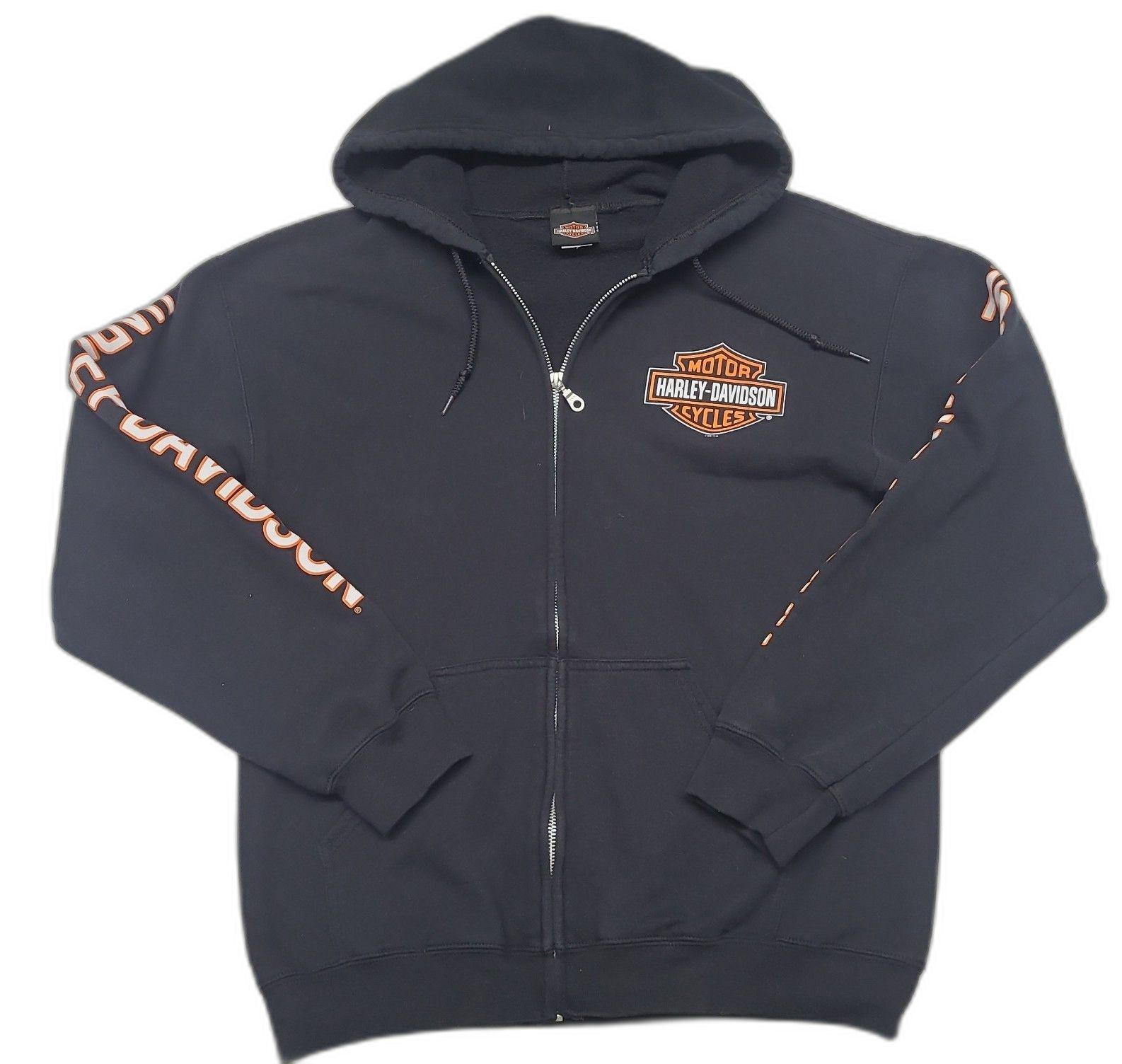 Vintage Harley Davidson Zip up Hoodie - Etsy