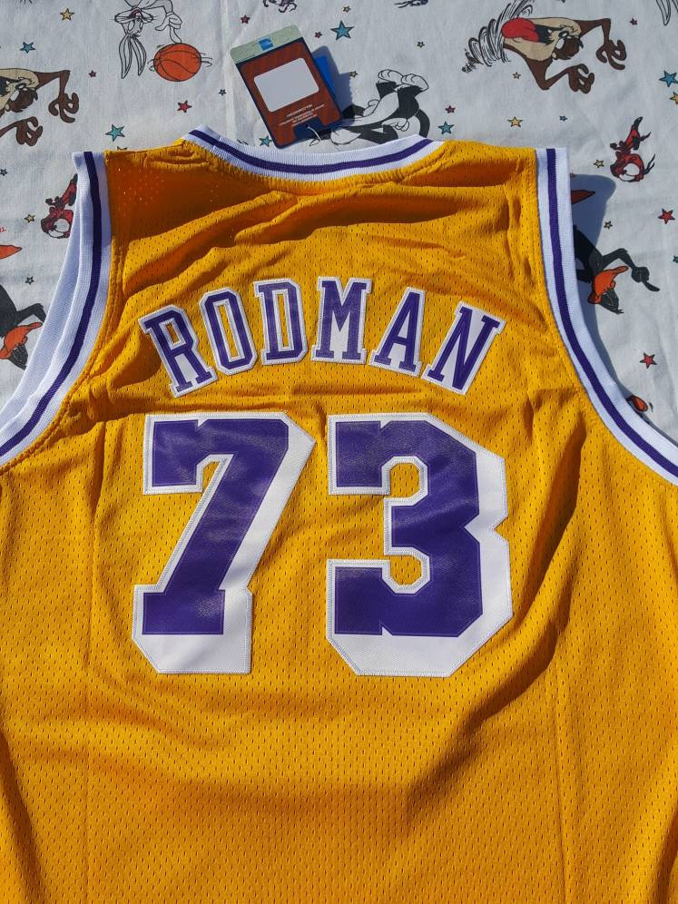 Basketball Equipment Retro Dennis Rodman 73 Los Angeles Lakers