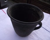 ancient ceramic makitra Grandparents gift Very old antique Amphora Country pottery rustic pottery vase pottery sieve ancient vessel old clay