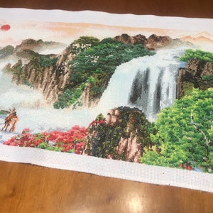 new Embroidered Picture Home Decor Handmade Gifts Cross Stitch Finished completed Cross stitch embroidered pattern counting cross gift
