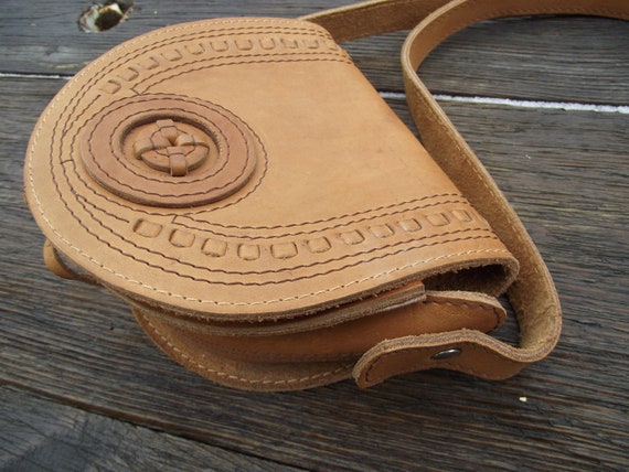 Sac Bandoulière En Cuir Véritable Marron Fait Main - Réglable, Taille Large, Unisexe