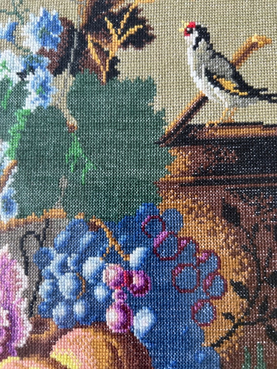 Completed Cross Stitch: Cute Kitten |A Stitch of Blissfulness
