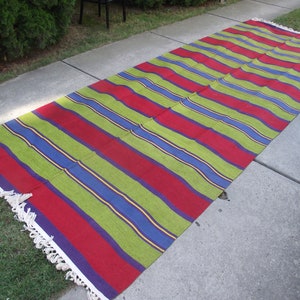 Ukraine Long Beautiful fine great Romanian Ukrainian Vintage hand-woven wool carpet Handmade Primitive Colorful Rugs kilim Rustic Rugs