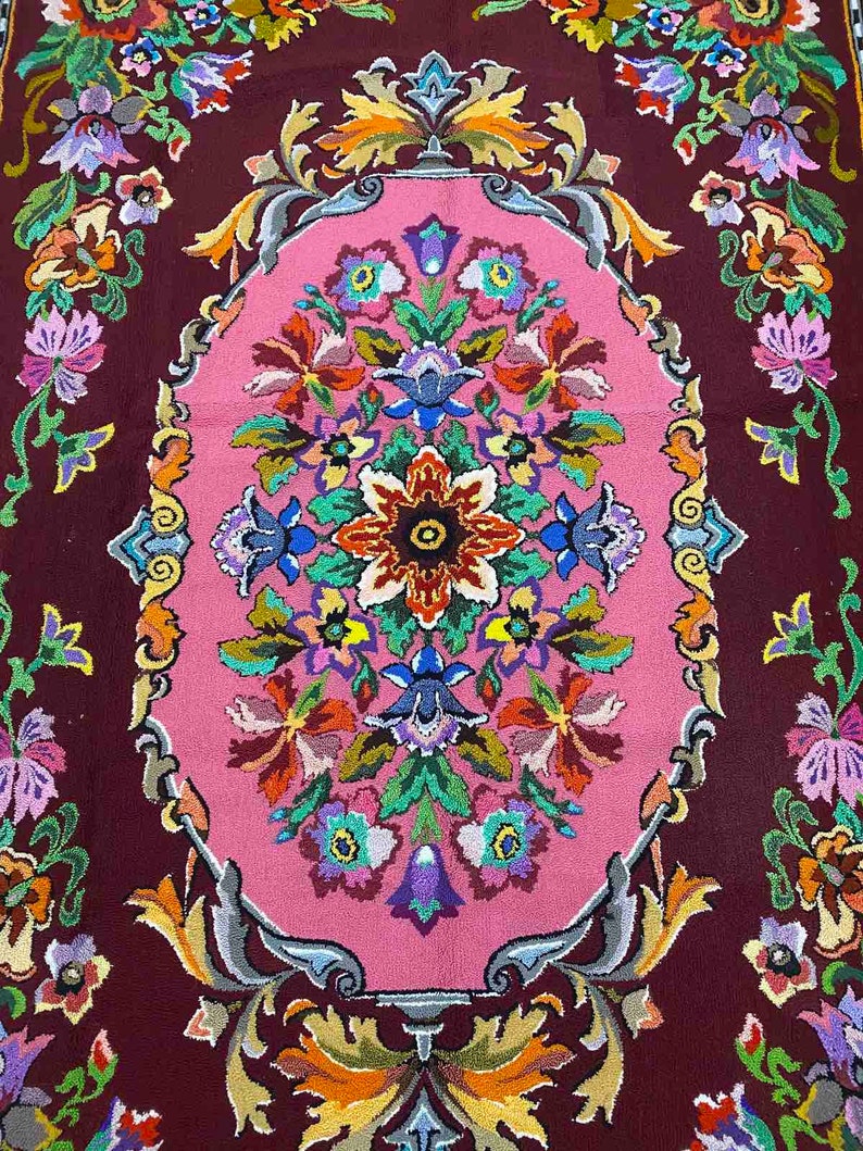 Ukraine Rugs Ukraine Big Ukrainian Vintage Handwoven Carpet Primitive Colorful Rugs ...