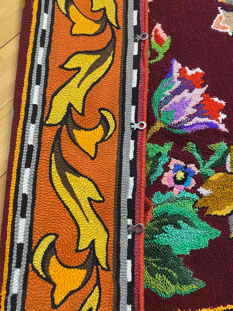 Ukraine Rugs Ukraine Big Ukrainian Vintage Handwoven Carpet Primitive Colorful Rugs ...