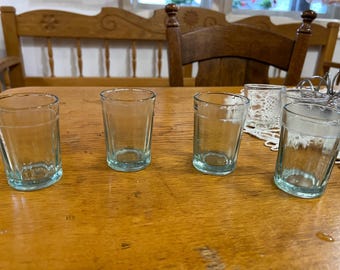 The famous Soviet faceted glass small 100 ml vintage glass Collectible glass Soviet Glasses GRANYONKA Price for one glass