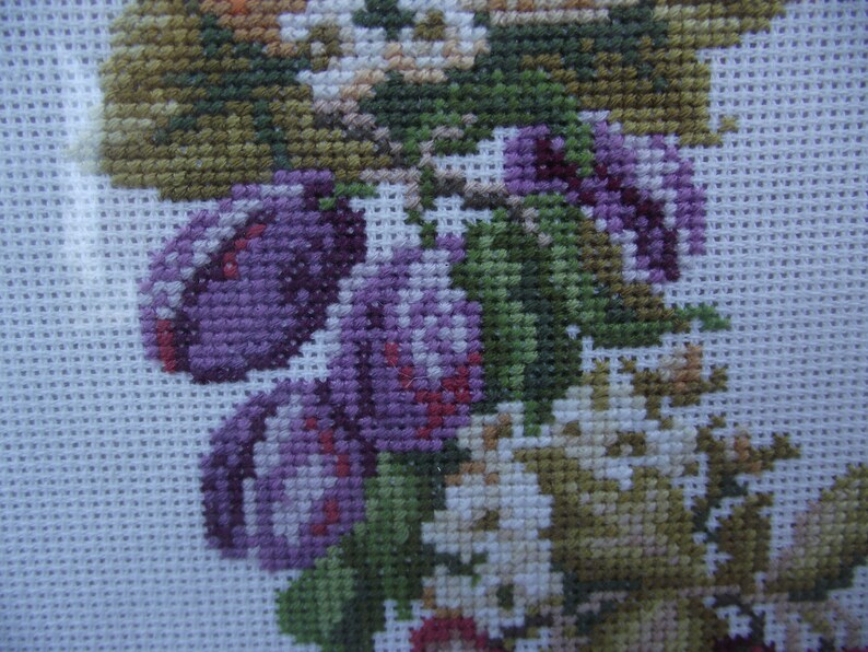 SALE 50 off Finished Completed Cross Stitch Wall Decor Etsy