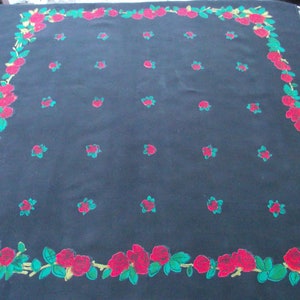 Beautiful Vintage Ukrainian Russian Romanian shawl shawl old shawl russian floral neckerchief romanian style women Gift Rare