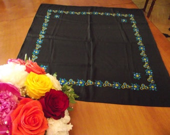 Vintage Ukrainian shawl Russian Romanian shawl old shawl romanian style women Gift Floral Shawl