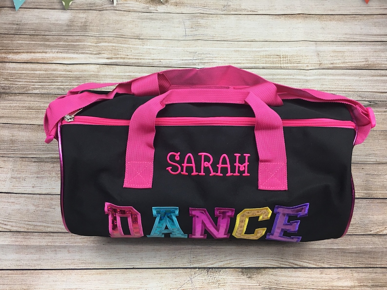 Dance Bag for Girls Personalized Toddler Dance Bag Sparkly Etsy