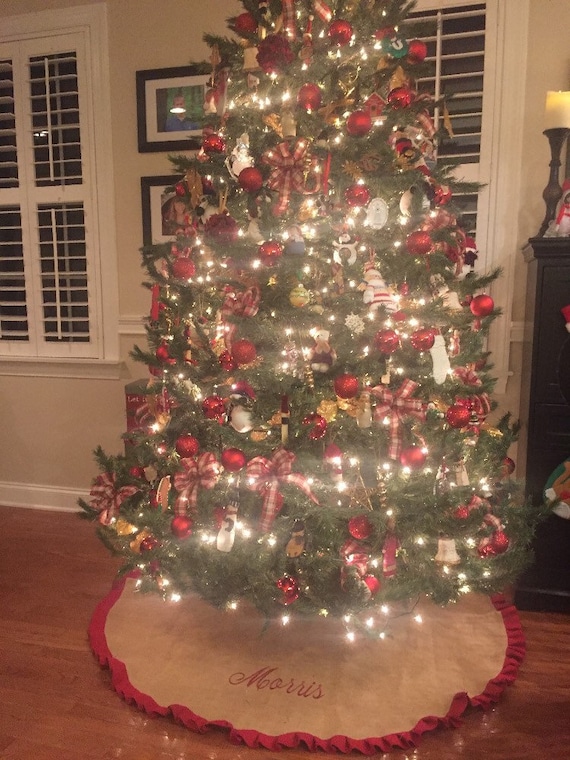 60 And 48 Christmas Tree Skirt Large Tree Skirt Etsy image 0 - 60 And 48 Christmas Tree Skirt Large Tree Skirt Etsy
