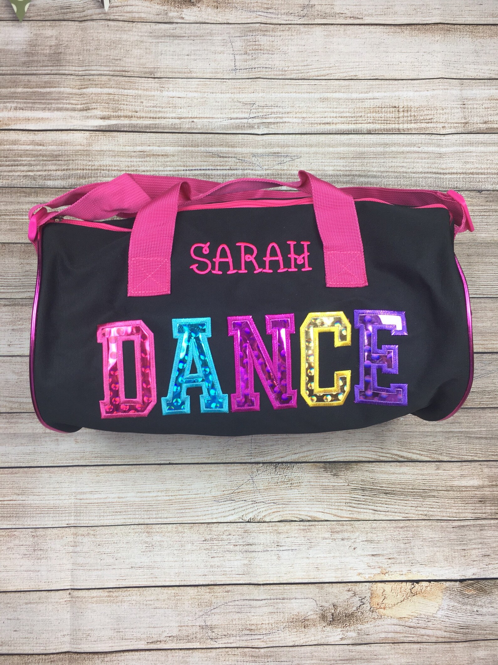 Dance Bag for Girls Personalized Toddler Dance Bag Sparkly Etsy