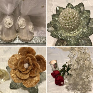 sofre aghd package, decorated with pearl and gold accent
