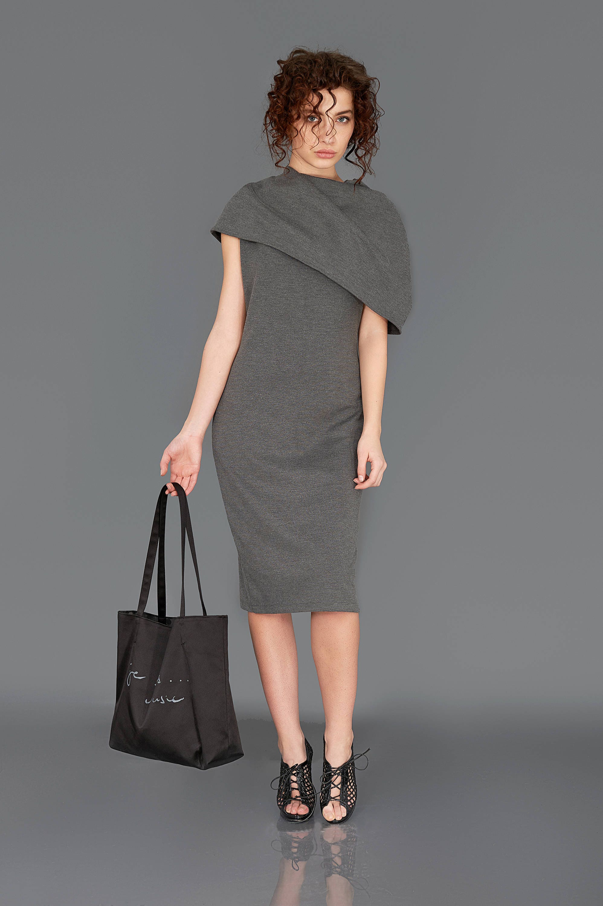 Midi Winter Pencil Dress - Etsy
