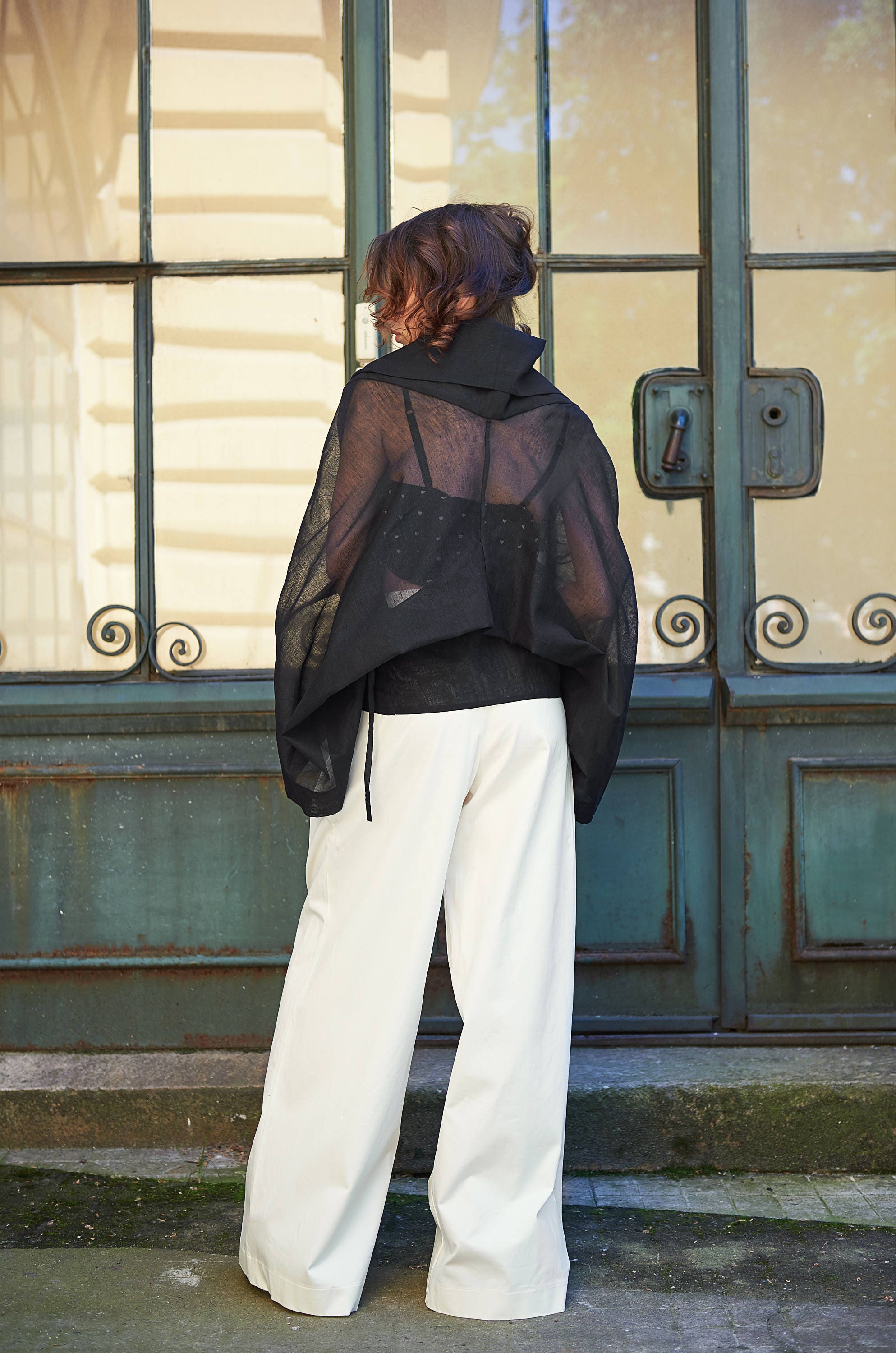Black Kimono, Plus Size Jacket, Short Kimono, Japanese