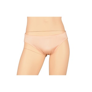 Mens UNLINED Beige Low Cut Swim Brief, Australian Made, Bathers Beachwear Surf Wear Swimwear Swimsuit Trunks, Diving Swimming Surfing