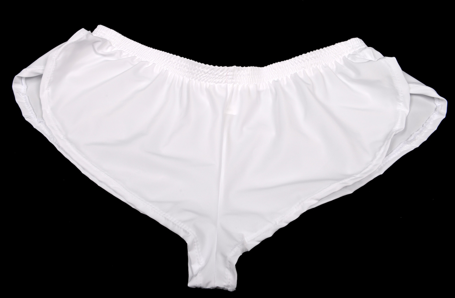 Mens White Sheer Polyester Sprinter Shorts Australian Made Etsy