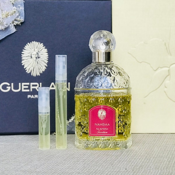 Guerlain Nahema EDP Champs Elysées EDP Sample Decant from Eau De Parfum Veritable French Perfume