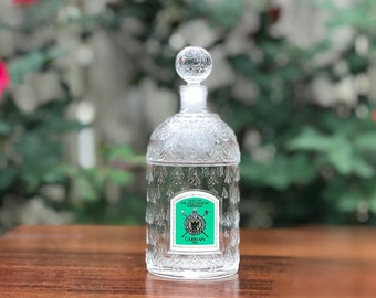 EMPTY Vintage 1970s Guerlain Imperiale Eau De Cologne Veritable Very Rare BEE BOTTLE 4.2 Oz 125 ml French Perfume Gift for Collectors