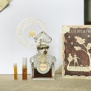 Vintage 1947s Guerlain Mitsouko Sample from Pure Extrait Parfum Decant 0.5 ml 1 ml 2 ml 3 ml Veritable French Perfume Collector