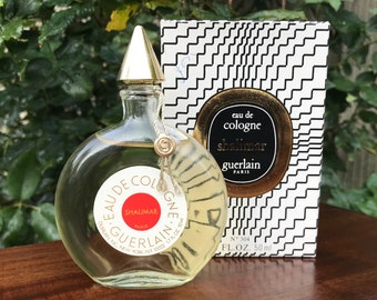 Guerlain Shalimar Eau De Cologne Veritable Round Bottle 1.7 Oz 50