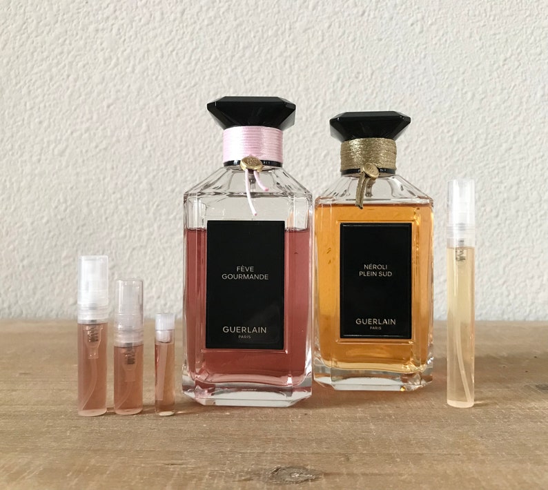 Guerlain Feve Gourmande Coquin Neroli Plein Sud EDP Sample Decant 1ml 2ml 3ml 5ml 10ml from Eau De Parfum Veritable French Perfume Fragrance image 1