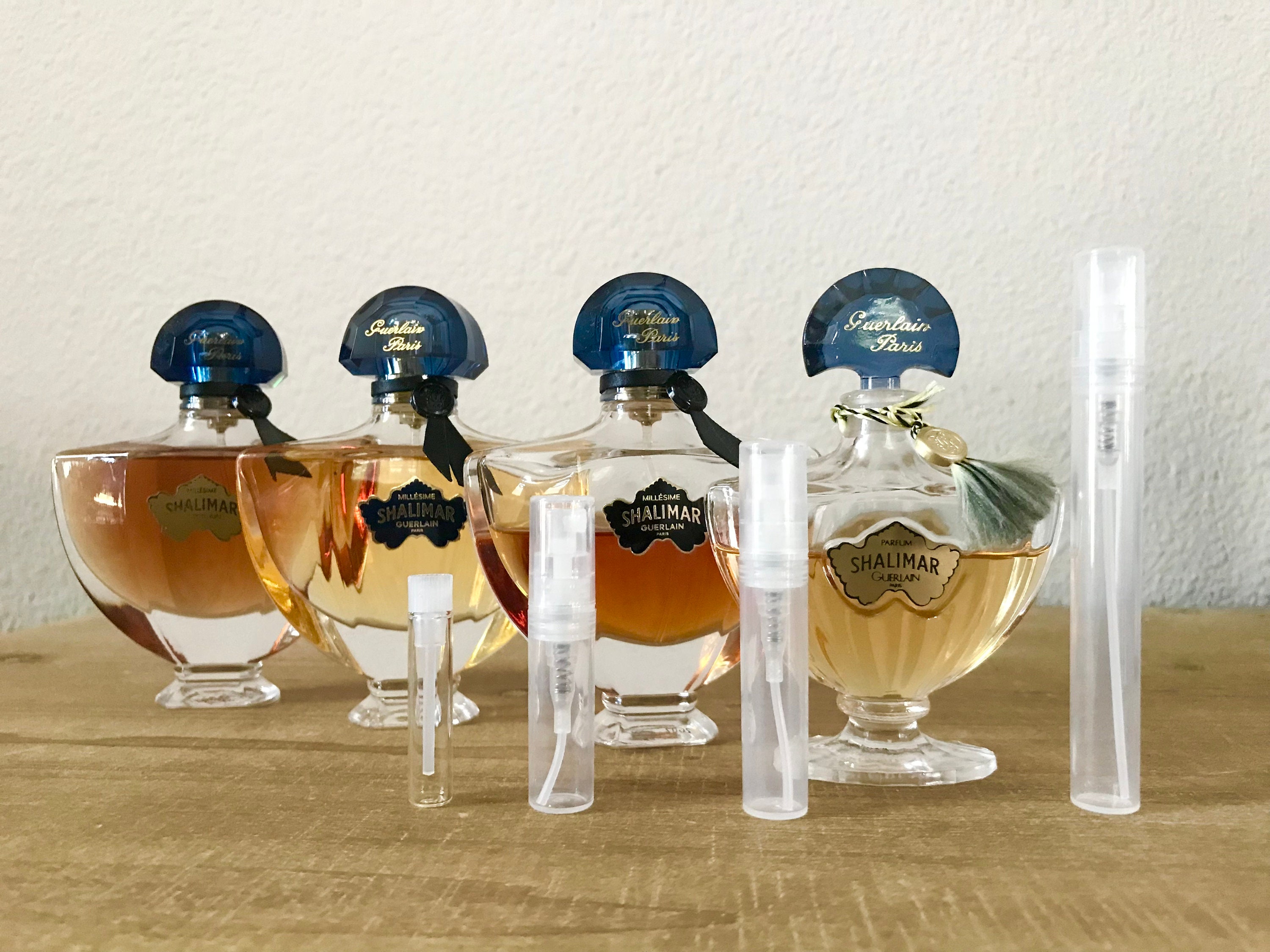 Vintage Rare Shalimar by Guerlain Paris Perfume Display