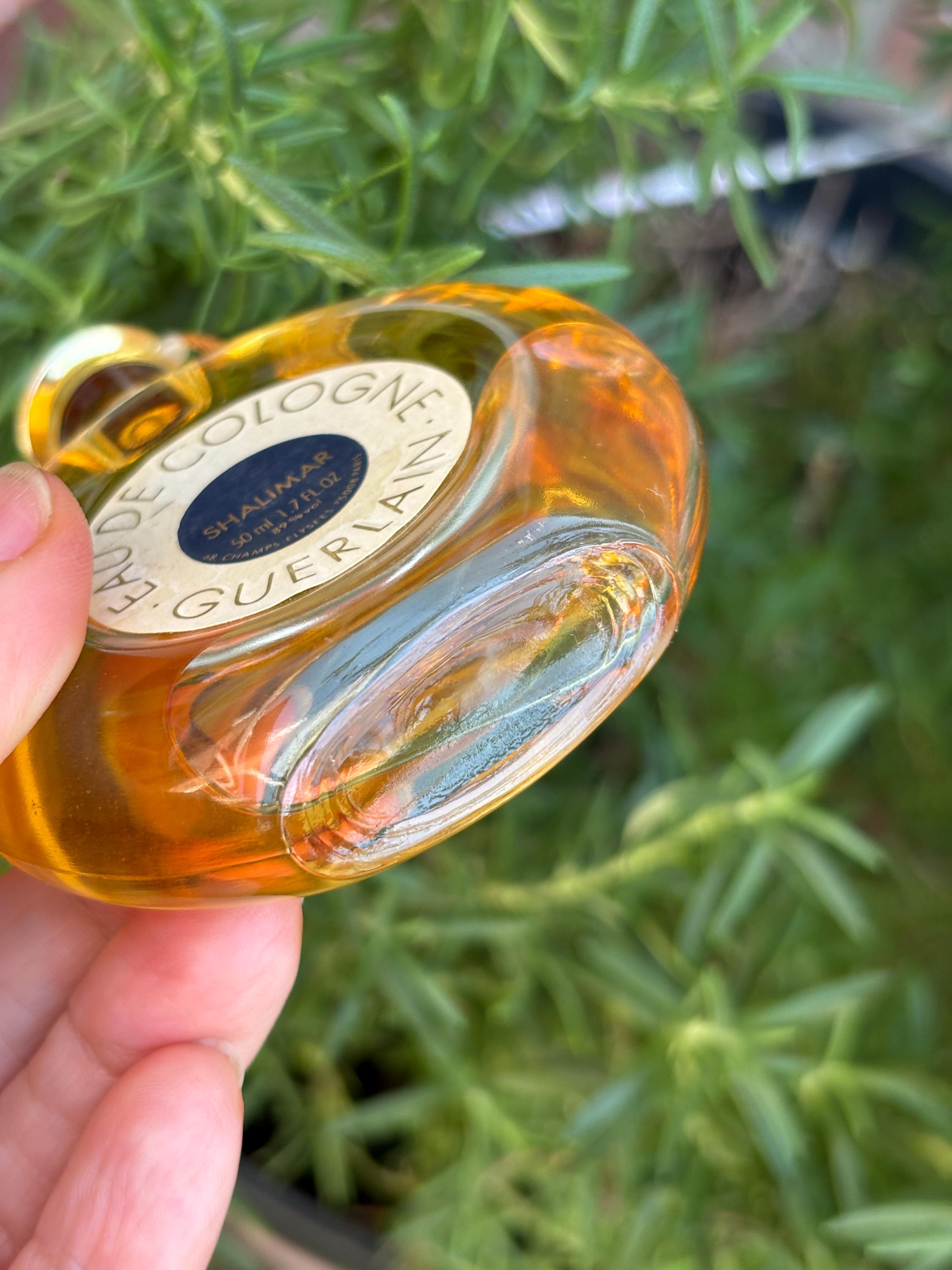 Guerlain Shalimar Eau De Cologne 1.7 Oz 50 Ml Veritable Round