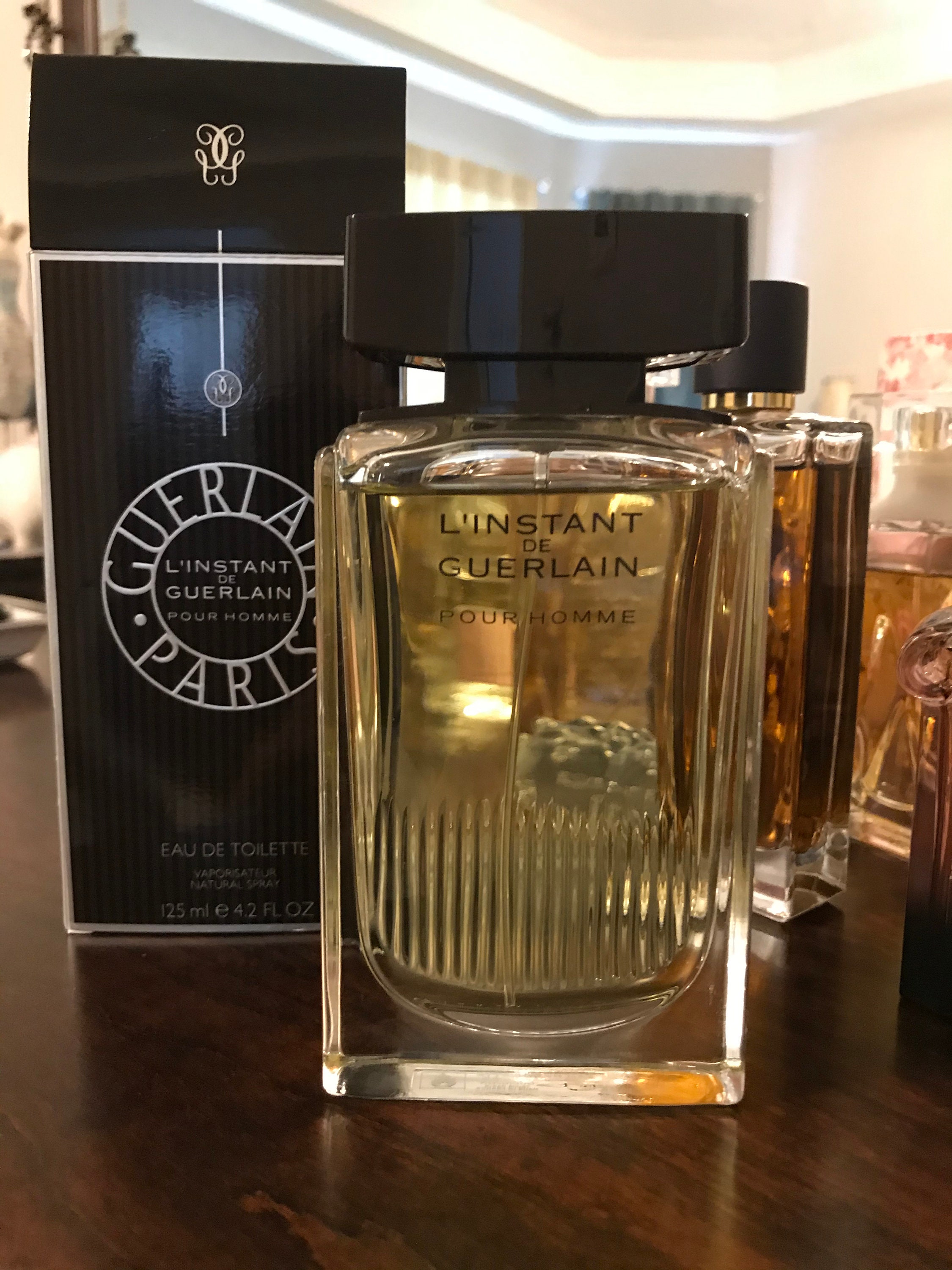 Vintage Guerlain L'instant De Guerlain Pour Homme EDT Eau De
