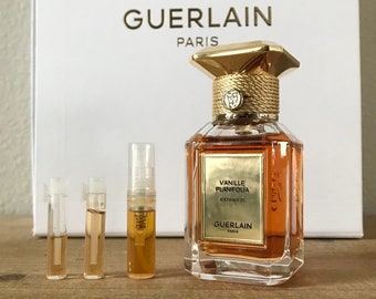 Guerlain Vanille Planifolia Extrait Sample from Pure Extrait Parfum Extract Decant 0.5ml 1ml 2ml 3ml 5 ml Perfume Veritable French