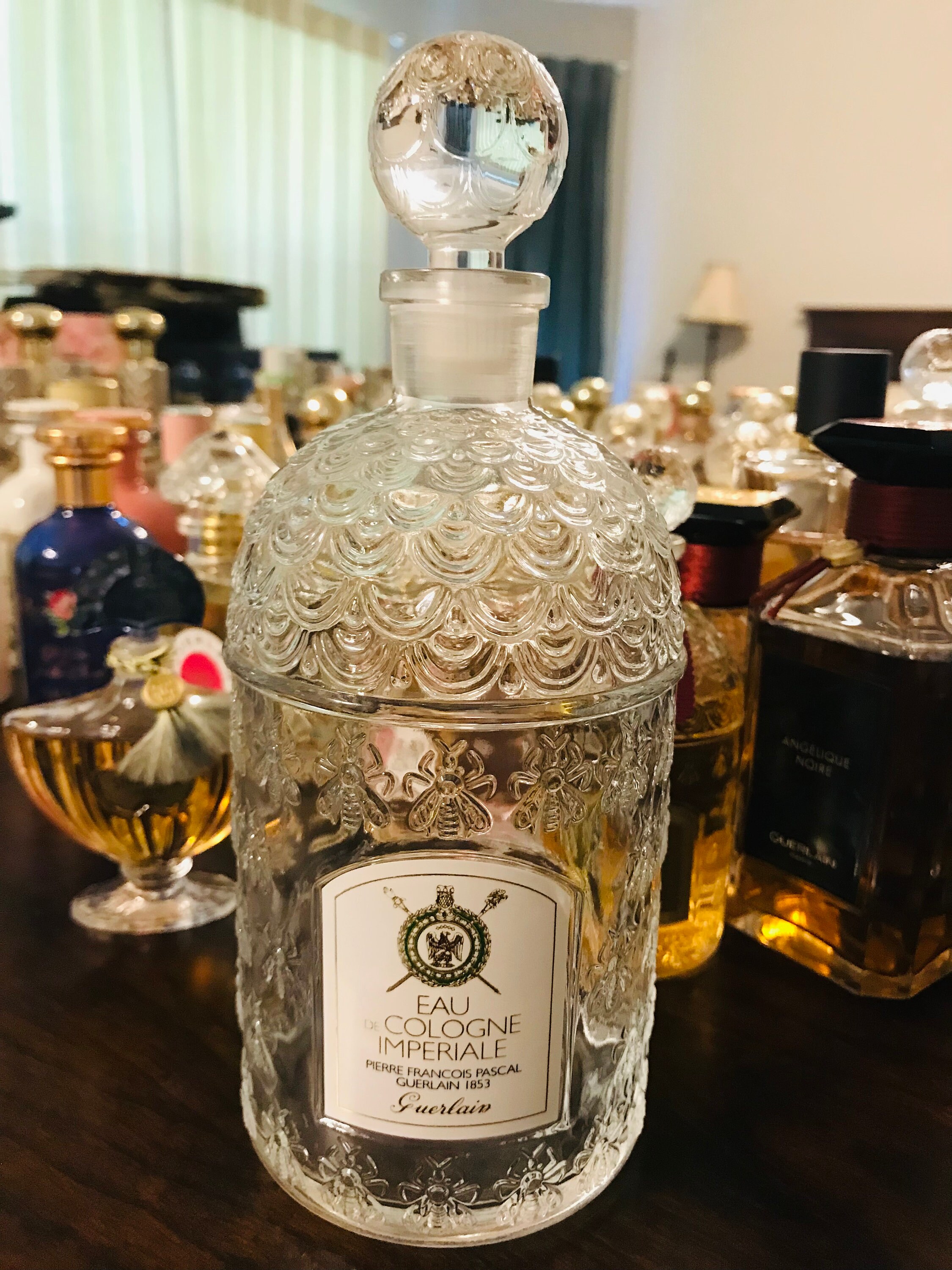 EMPTY Vintage 1980s Guerlain Imperiale Eau De Cologne